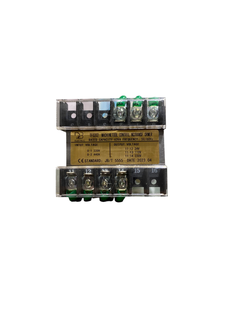 TRANSFORMADOR DE CONTROL 440-220/220-110 24V 63VA