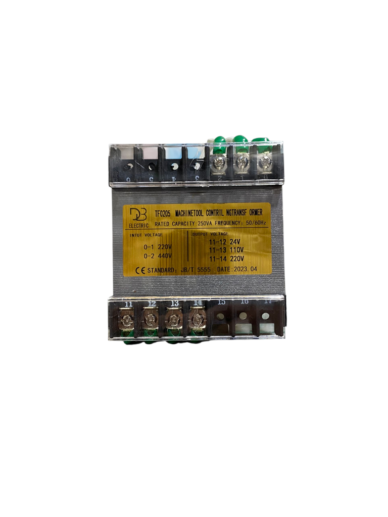 TRANSFORMADOR DE CONTROL 440-220/220-110-24V 250VA