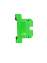 BORNERA 2.5mm RIEL SIMETRICO PARA CABLE 14 EK2.5/35 AMARILLA CON VERDE