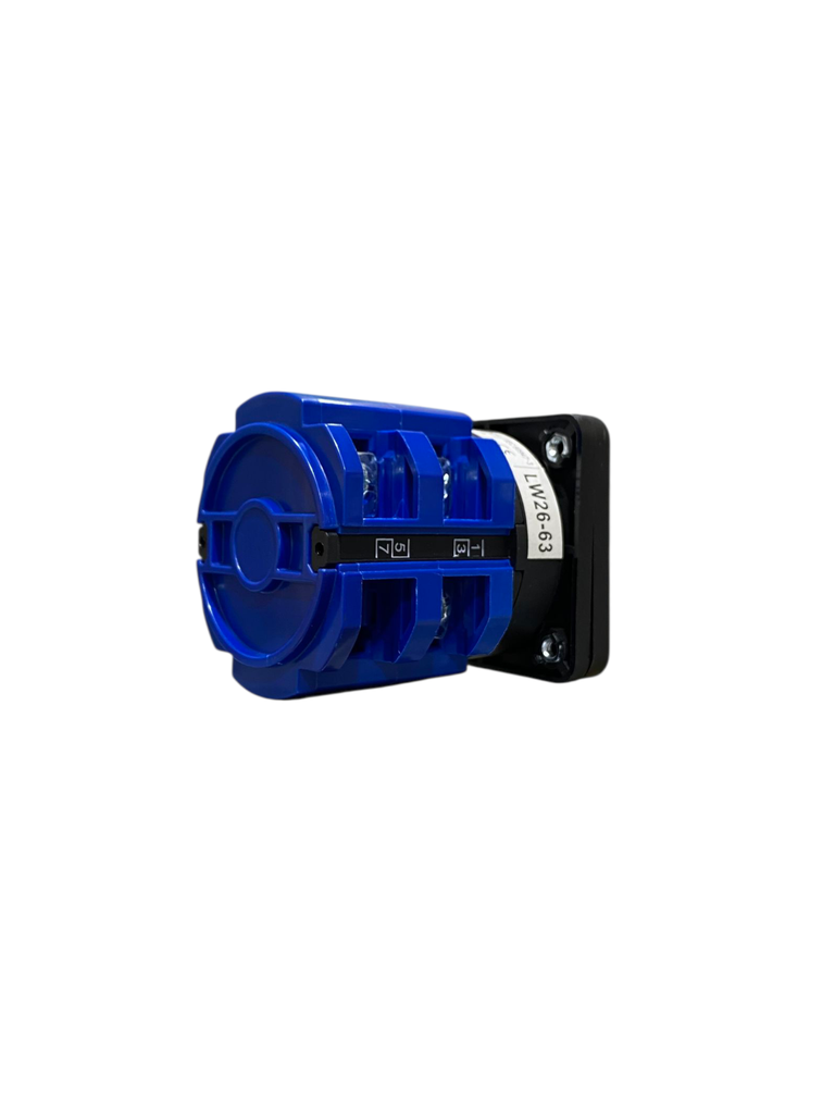 SELECTOR CONMUTADOR MANUAL ON-OFF 63A. 440V 2P