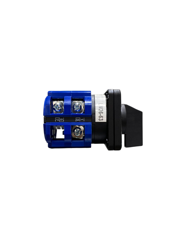 SELECTOR CONMUTADOR MANUAL ON-OFF 63A. 440V 2P