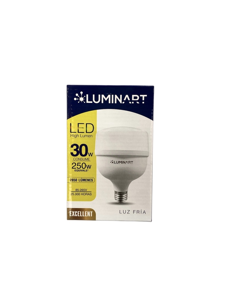 BOMBILLO LED 30W 6500°K 85-265V 