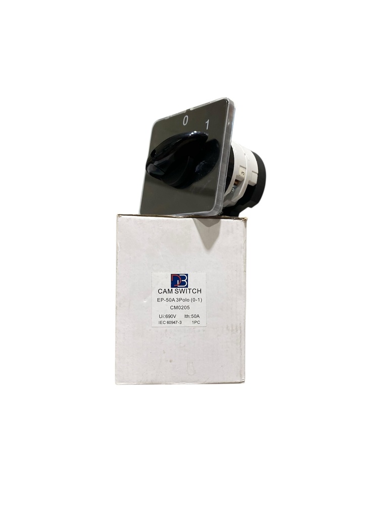 SELECTOR DE POTENCIA DOS POSICIONES EP-50AMP 0-1 3P