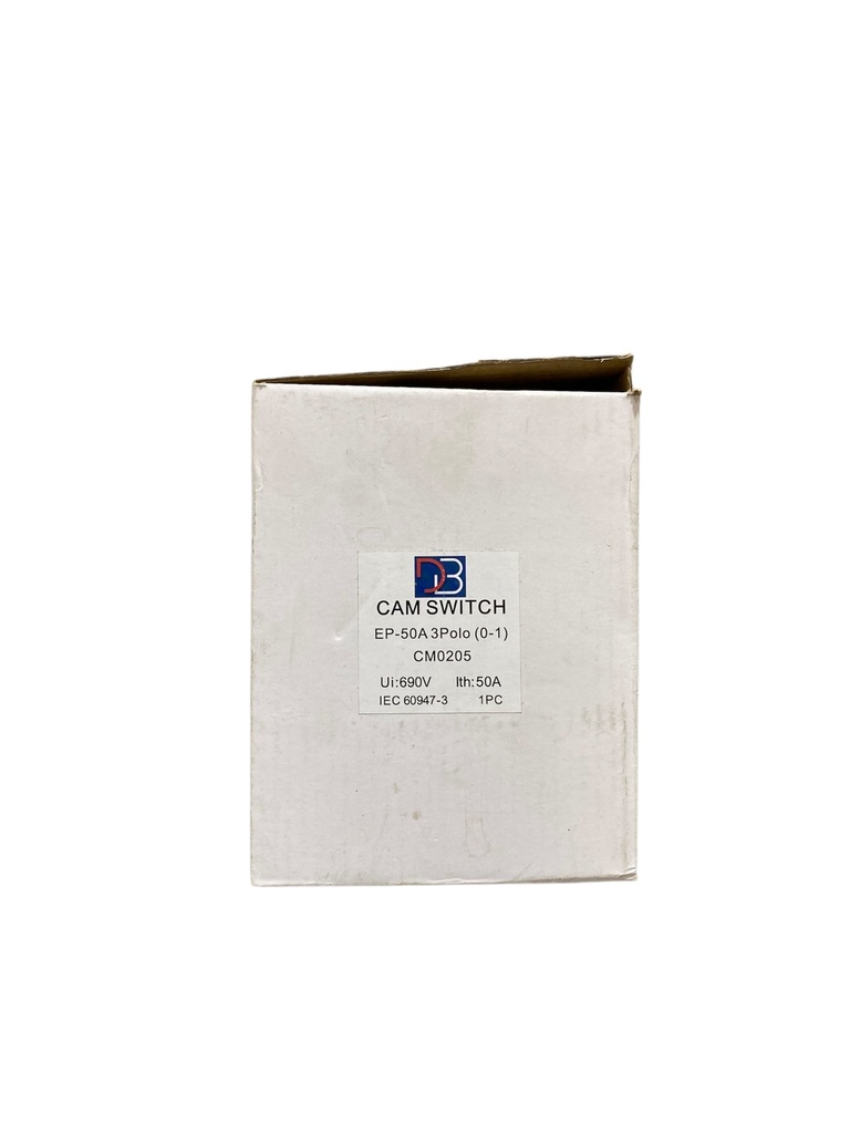 SELECTOR DE POTENCIA DOS POSICIONES EP-50AMP 0-1 3P