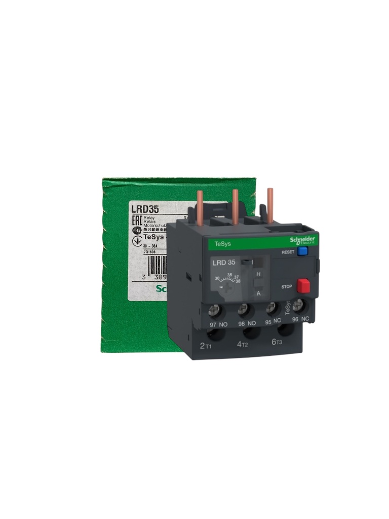 RELE TERMICO TESYS 30-38 AMP LRD35 SCHNEIDER ELECTRIC