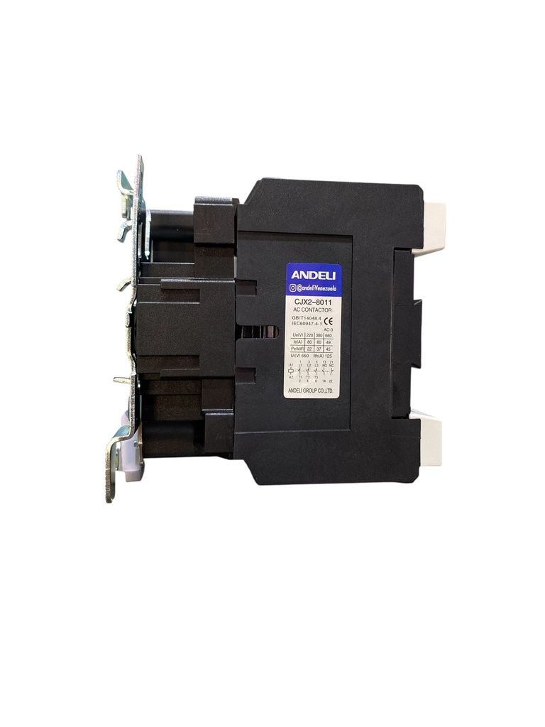 CONTACTOR 3P 80 A 60HZ BOBINA 220 V SERIE CJX2 