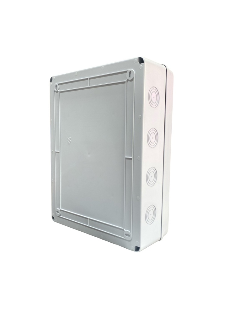 TABLERO DE DISTRIBUCIÓN PLASTICO 24 CIRCUITOS SUPERFICIAL INTEMPERIE RIEL DIN GRIS