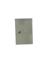 CAJA DE CONTROL 300x200x150mm IP65 USO EXTERIOR  C/PUERTA Y CERRADURA DOBLE FONDO PINTURA ELECTROSTATICA BEIGE