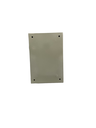 CAJA DE CONTROL 300x200x150mm IP65 USO EXTERIOR  C/PUERTA Y CERRADURA DOBLE FONDO PINTURA ELECTROSTATICA BEIGE