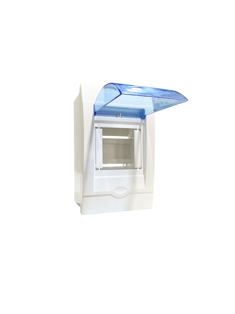 TABLERO DE DISTRIBUCION PLASTICO 3-4 CIRCUITOS RIEL DIN