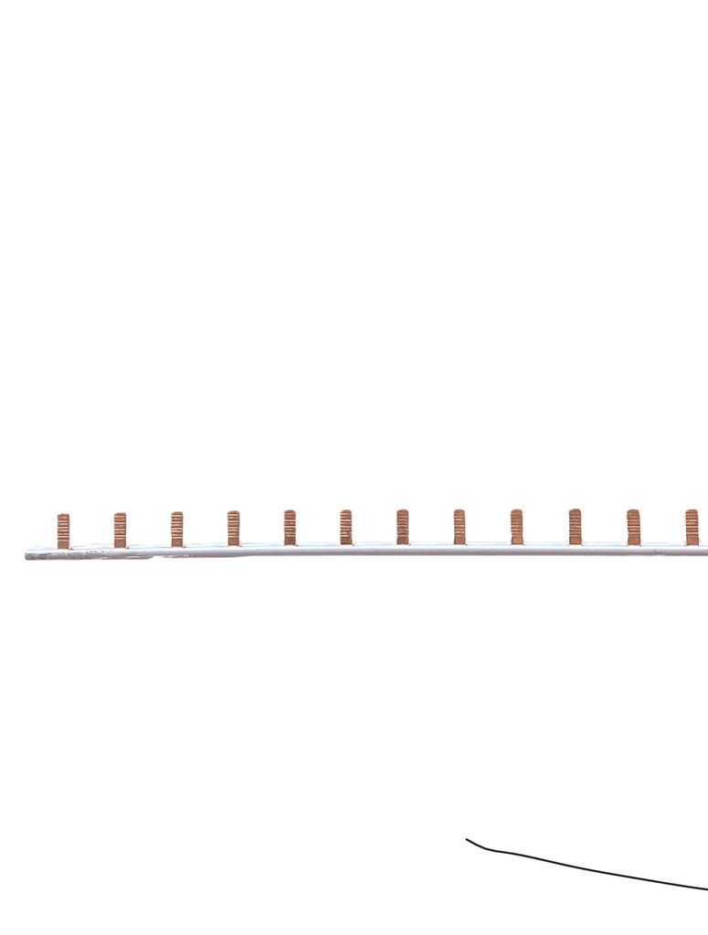 BARRA DE DISTRIBUCION P/BREAKER TERM. 27 CIRCUITOS 1P 100A 240-410V