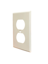 TAPA PARA TOMACORRIENTE DOBLE BLANCA LUMINART