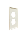 TAPA PARA TOMACORRIENTE DOBLE BLANCA LUMINART