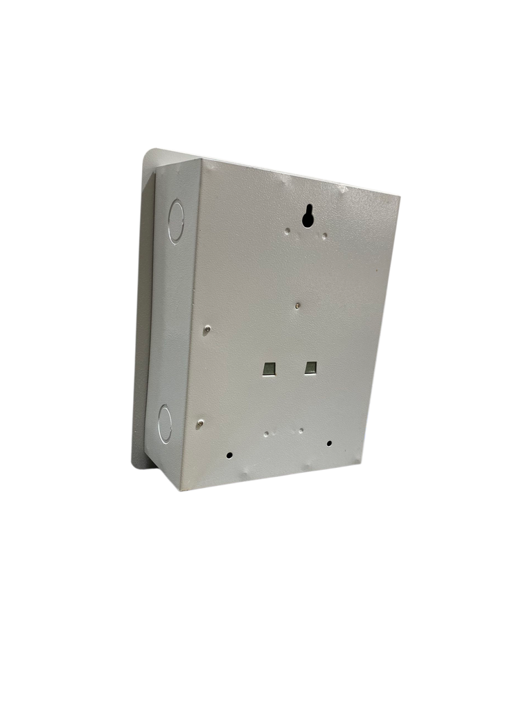 TABLERO RESIDENCIAL 4 CIRCUITOS EMPOTRABLE PREPONCHADA CON TAPA/PUERTA PINTURA ELECTROSTATICA GRIS 125 A 240 Vca