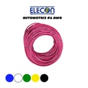 CABLE 6 AWG MAQUINA (AUTOMOTRIZ) 105°C PVC CU 1P 600 V ELECON