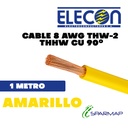 CABLE 8 THW-2 THHW / AWG CU 90°/ PVC 600V ELECON