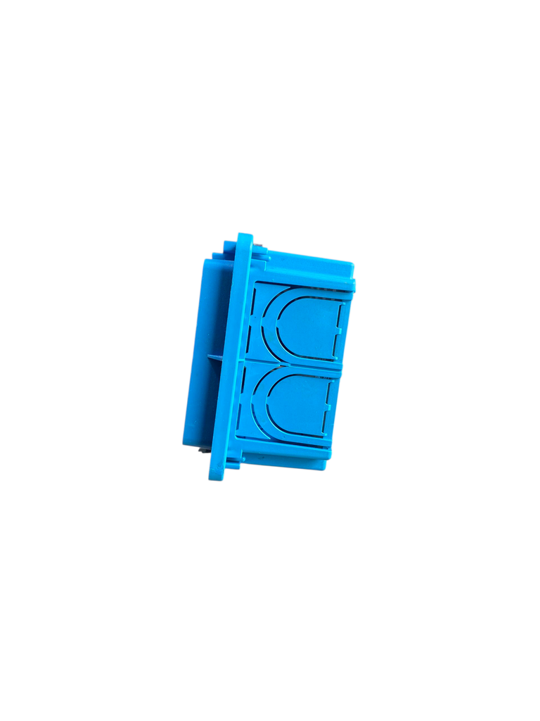 CAJA EMPOTRABLE RECTANGULAR 6-7 MODULOS AZUL V71306 VIMAR