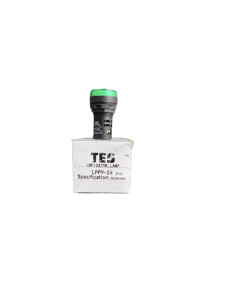 LUZ PILOTO LED 24V VERDE 20mA