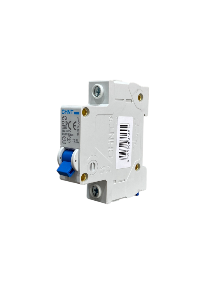 MINI BREAKER 1X10A 4.5KACC CURVA C 120/400V 50/60 HZ