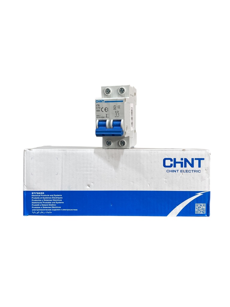 MINI BREAKER 2X10A 4.5KACC CURVA C 110/400V 50/60HZ