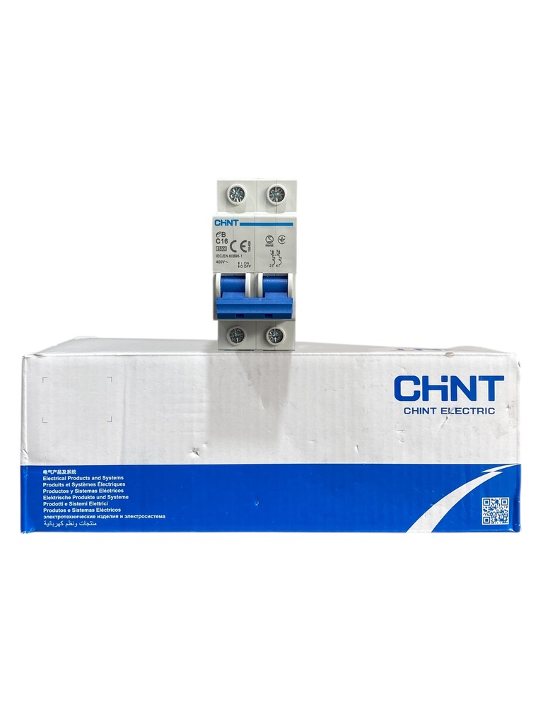 MINI BREAKER 2X16A 4.5KACC CURVA C 110/400V 50/60HZ