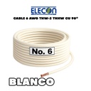 CABLE 6 THW-2  THHW / AWG CU 90º/PVC 600V ELECON