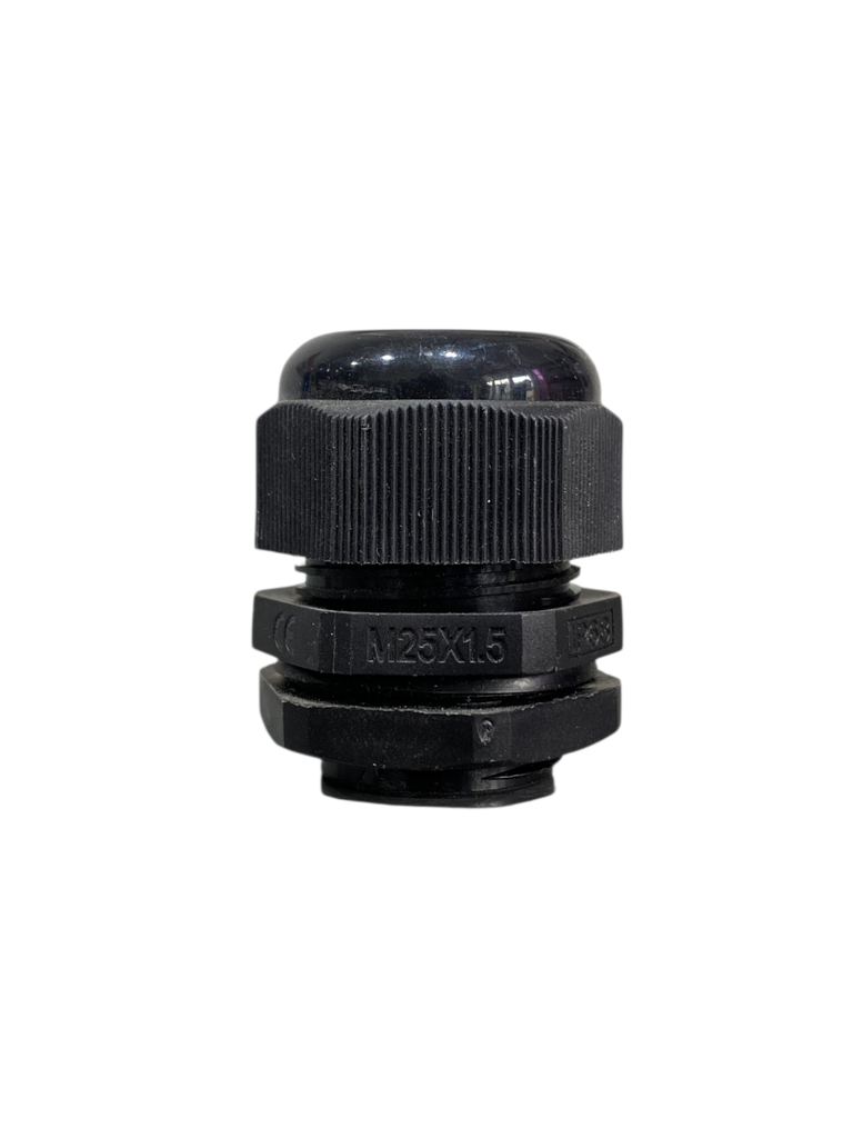PRENSA ESTOPA PVC M25X1.5 IP68 NEGRO
