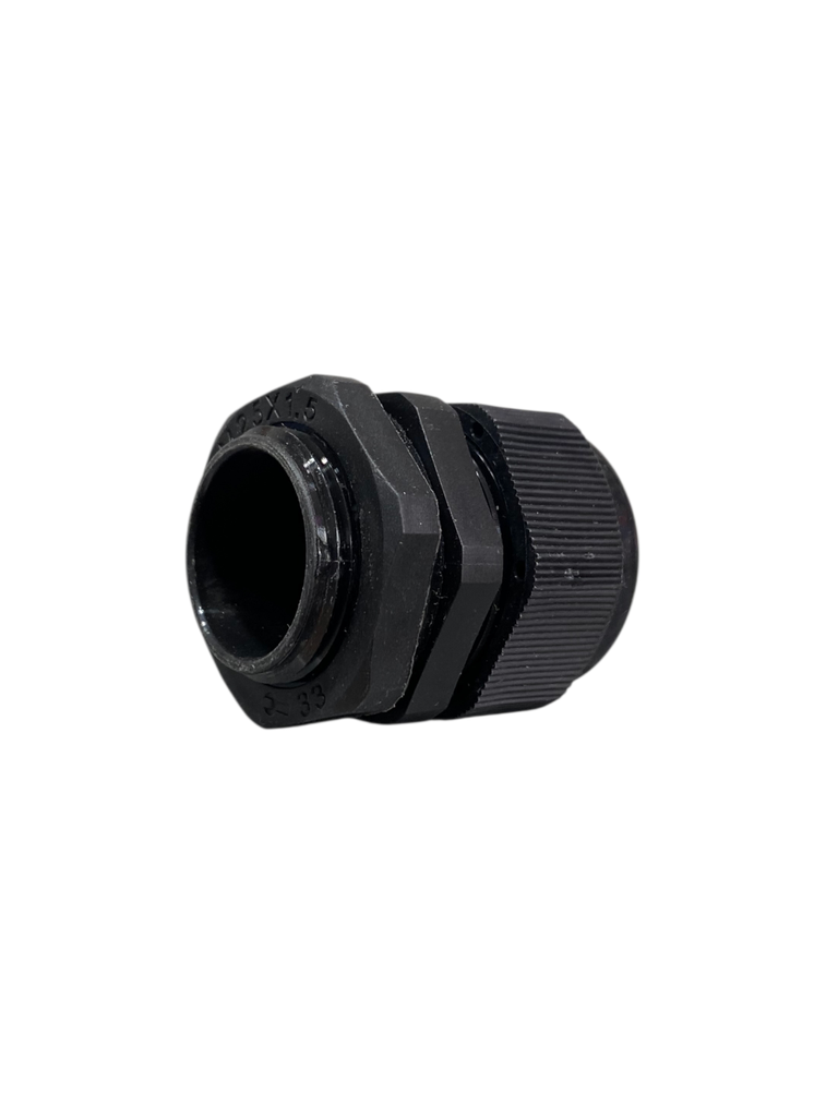 PRENSA ESTOPA PVC M25X1.5 IP68 NEGRO