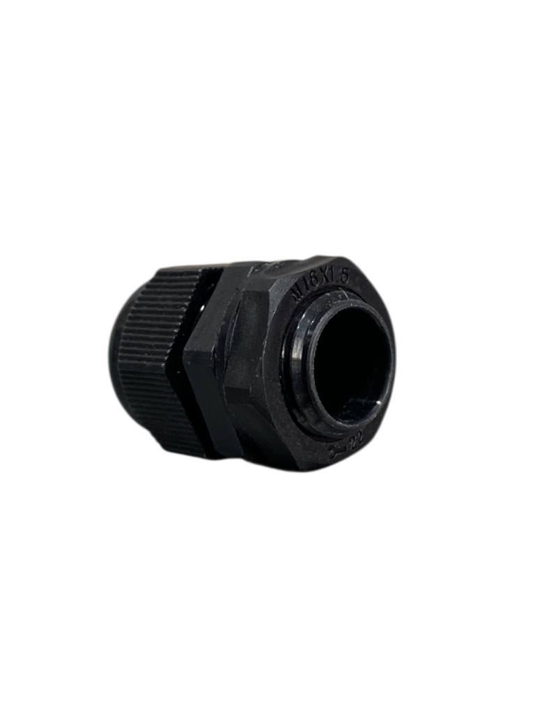 PRENSA ESTOPA PVC M16X1.5  NEGRO