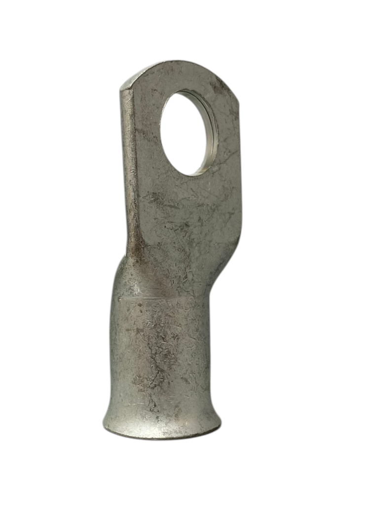 TERMINAL ANILLO 1H P/CABLE #4/0AWG OJAL 1/2" COBRE ESTAÑADO CAÑON CORTO