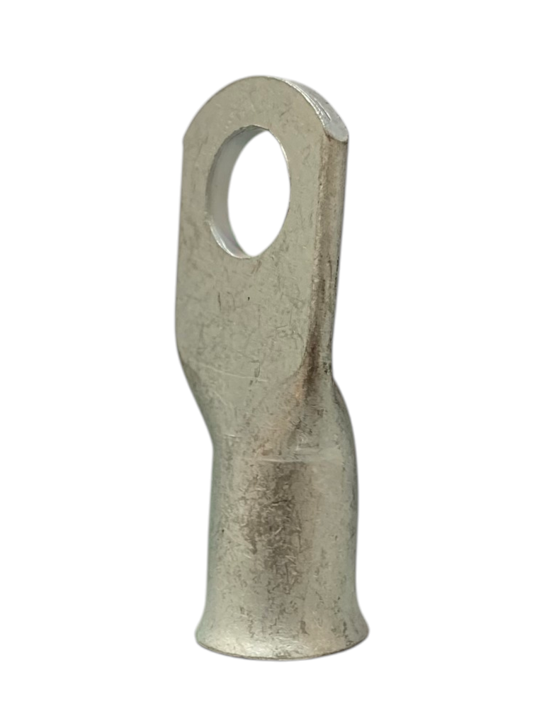 TERMINAL ANILLO 1H P/CABLE #1/0AWG OJAL 3/8" COBRE ESTAÑADO CAÑON CORTO