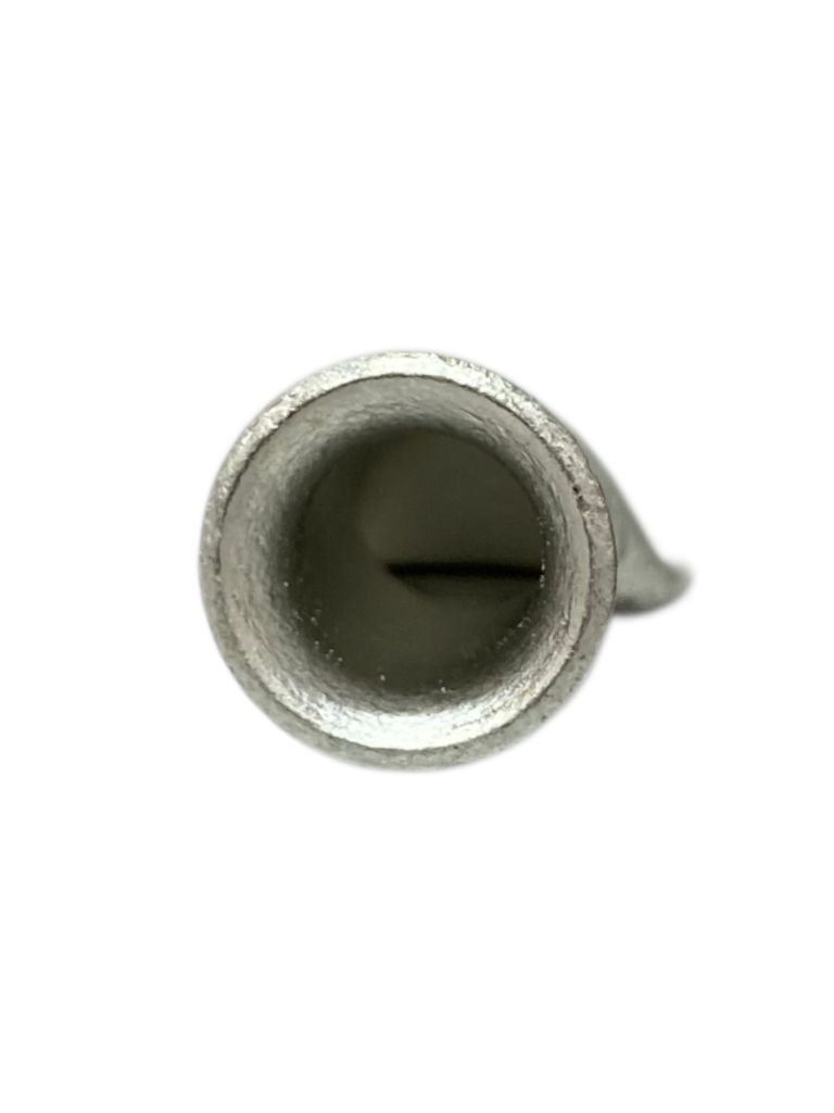 TERMINAL ANILLO 1H P/CABLE #4AWG OJAL 5/16" COBRE ESTAÑADO CAÑON CORTO