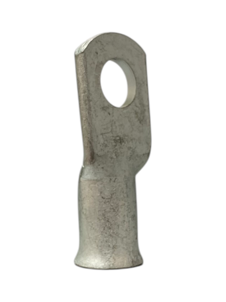 TERMINAL ANILLO 1H P/CABLE #2AWG OJAL 5/16" COBRE ESTAÑADO CAÑON CORTO
