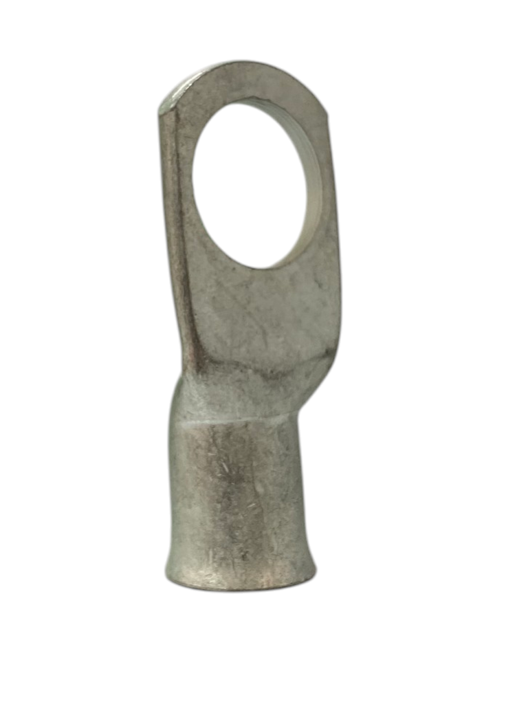 TERMINAL ANILLO 1H P/CABLE #2AWG OJAL 1/2" COBRE ESTAÑADO CAÑON CORTO
