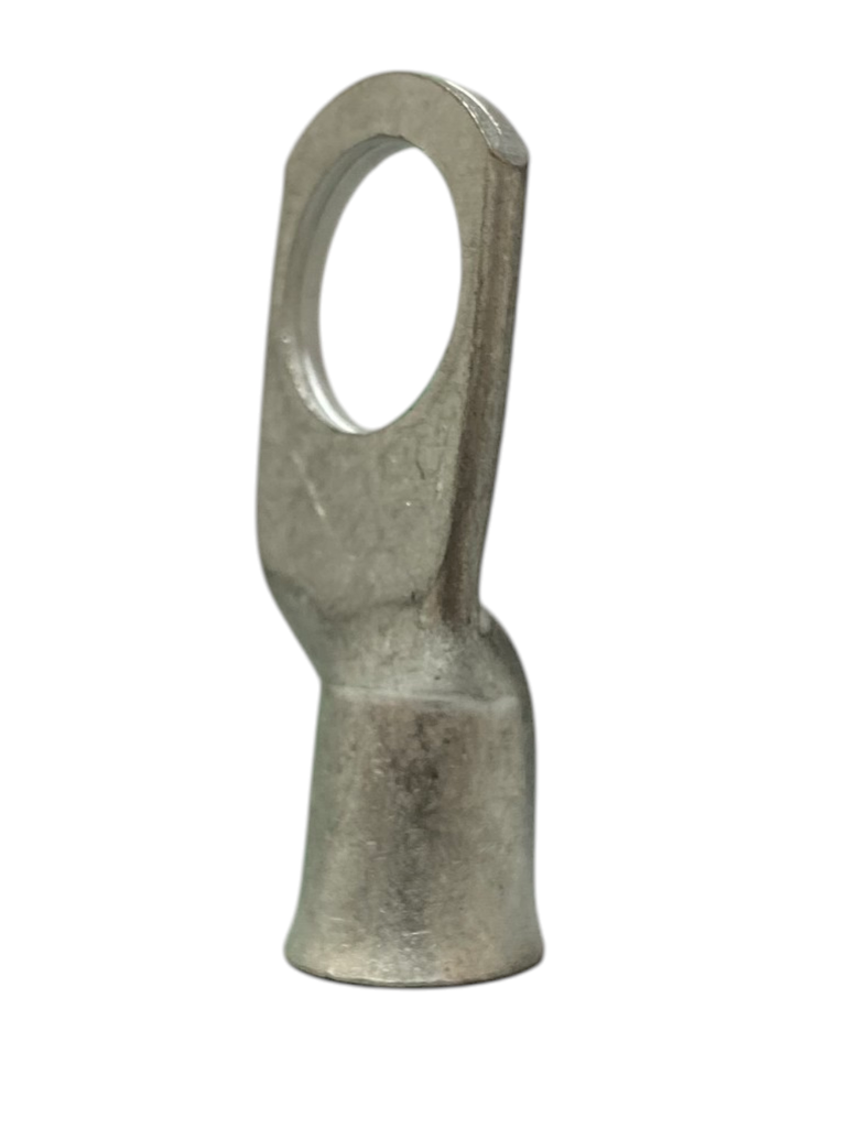 TERMINAL ANILLO 1H P/CABLE #2AWG OJAL 1/2" COBRE ESTAÑADO CAÑON CORTO