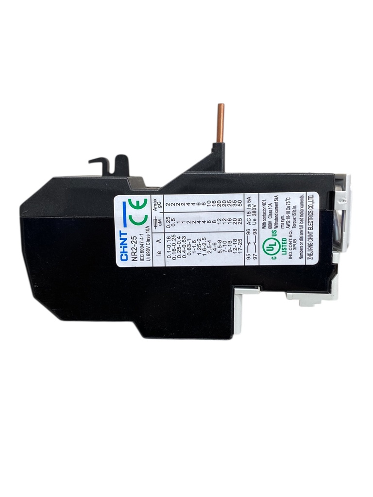 RELE TERMICO DE SOBRECARGA 5.5-8A P/NC1