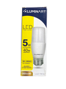 BOMBILLO LED 5W TUBULAR 85-265V 6.500°K
