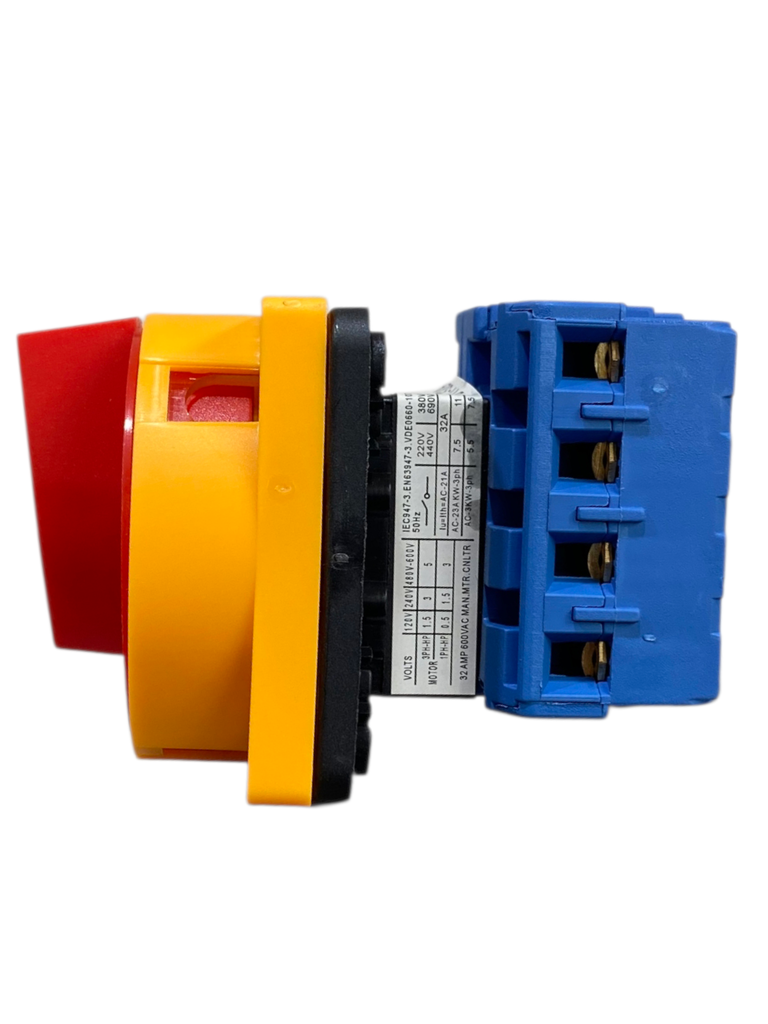 INTERRUPTOR BLOQUEO 32A, 4 POLOS DELECTRA