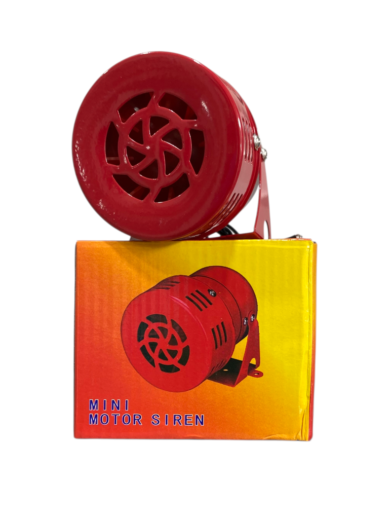 SIRENA MS-190, 110 VAC 90 dB COLOR ROJO
