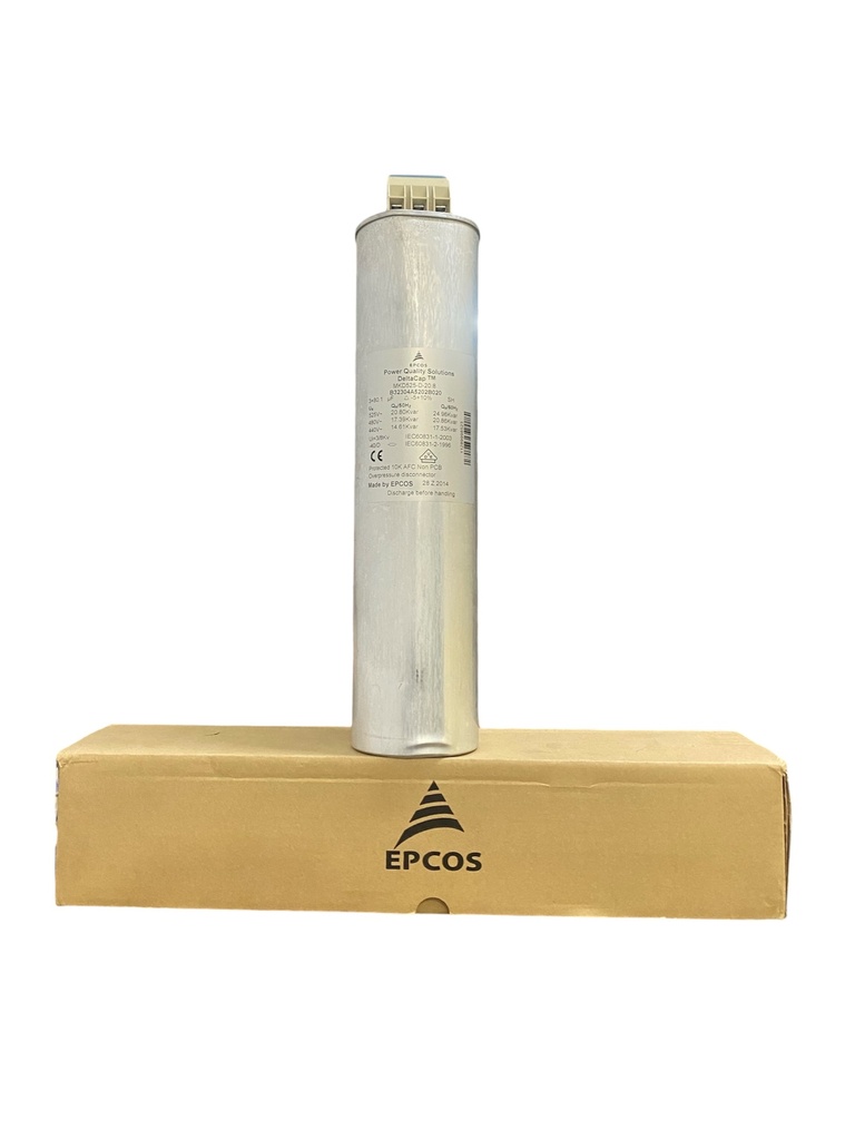 CAPACITOR/CONDENSADOR 20KVAR 480VAC 60HZ TRIFASICO PARA COMPENSACION REACTIVA