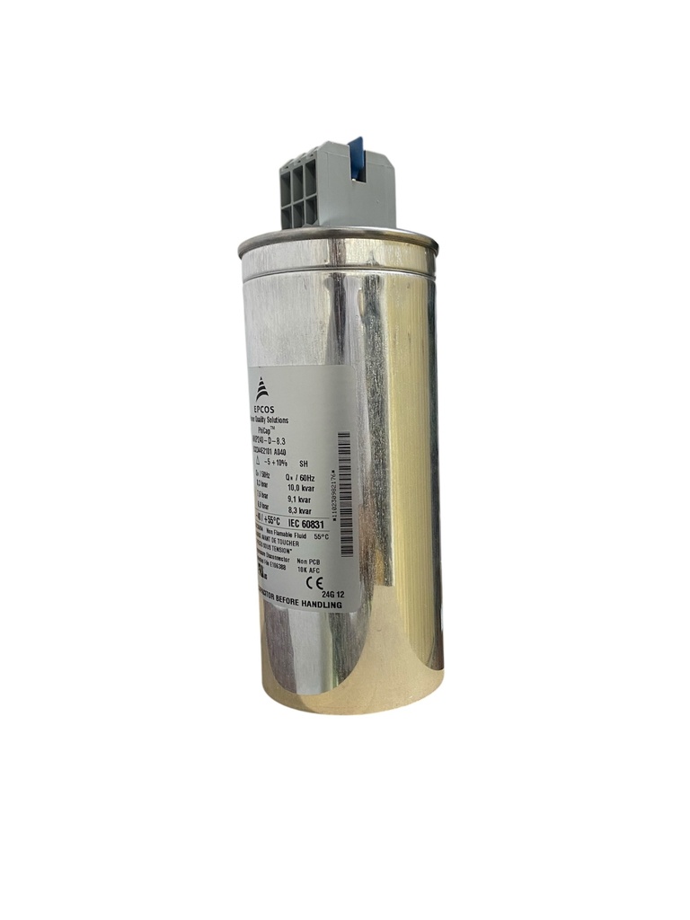 CAPACITOR/CONDENSADOR 10KVAR 240VAC 60HZ TRIFASICO PARA COMPENSACION REACTIVA