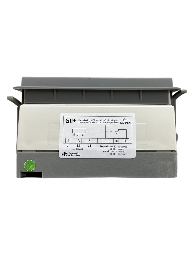 RELE DE PROTECCION CONTRA FALLA DE FASE 480V CON PANTALLA DIGITAL Y PROGRAMADOR DE HORARIO