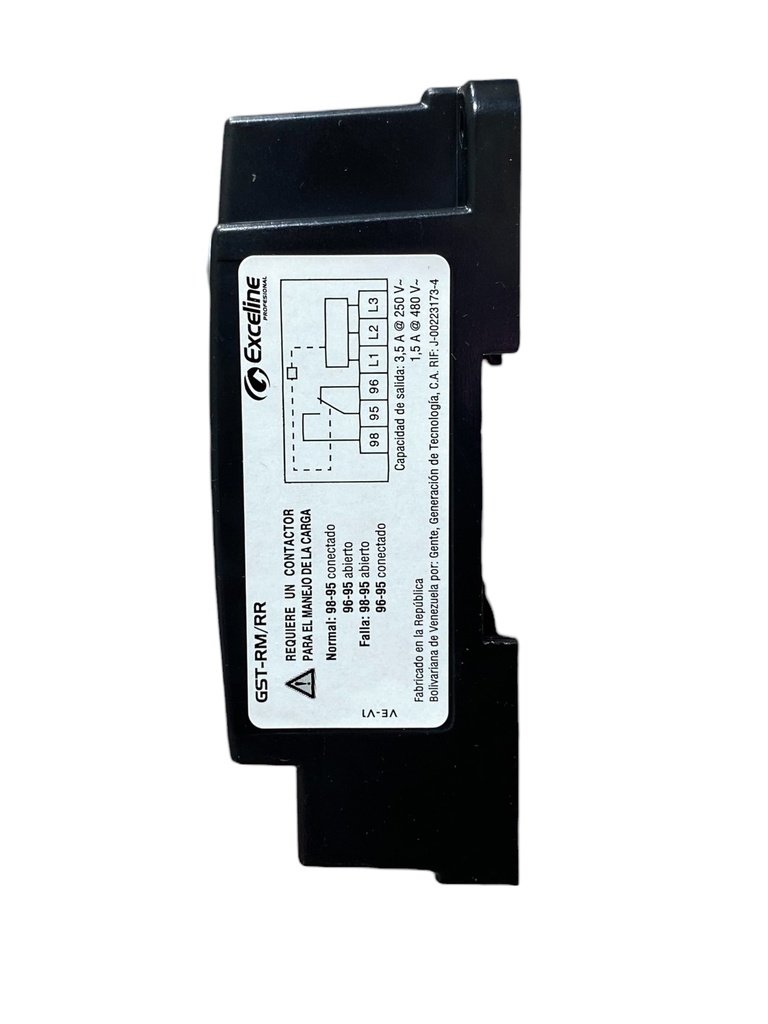 SUPERVISOR DE VOLTAJE TRIFASICO P/MOTORES, TRANSFERENCIAS Y BOMBAS 208/220V GST-RM220 MARCA EXCELINE