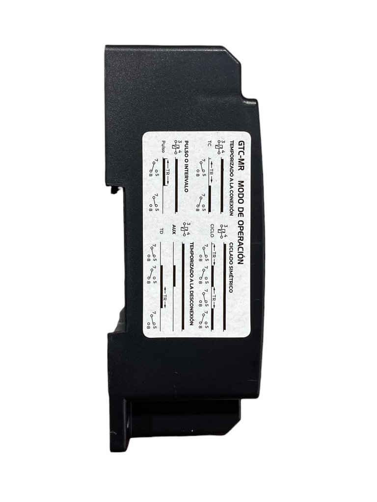 TEMPORIZADOR MULTIRANGO 0,1 S - 6 HR 120/220 V GTC-MR6 EXCELINE