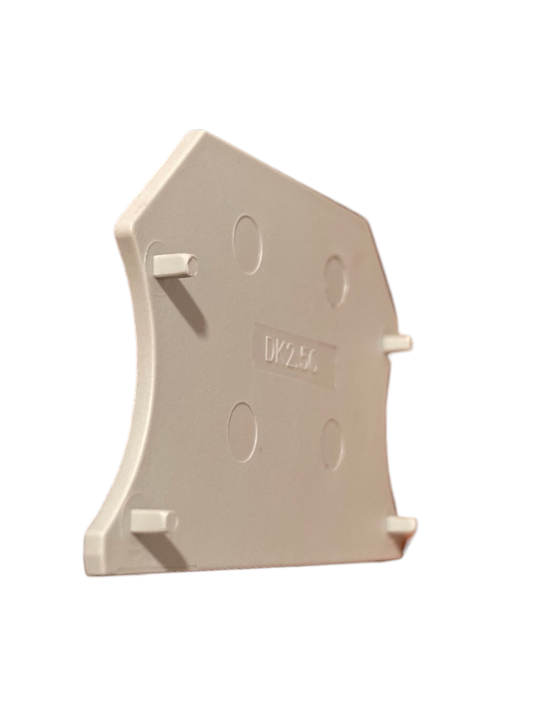 TAPA BORNERA RIEL DIN 2.5mm2