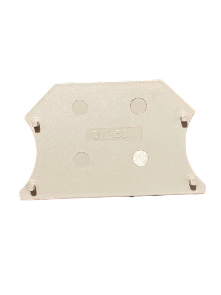 TAPA BORNERA RIEL DIN 2.5mm2