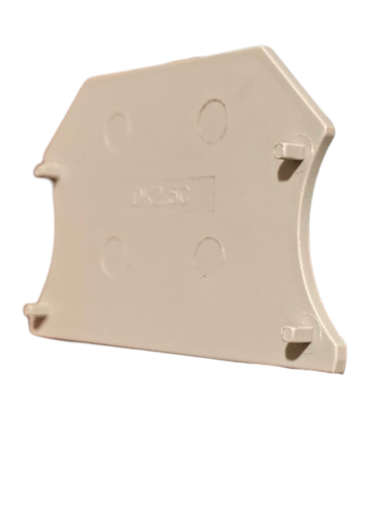 TAPA BORNERA RIEL DIN 2.5mm2