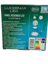PANEL LED 8W REDONDO AJUSTABLE 85-265V IP40 6.500°K 586LM
