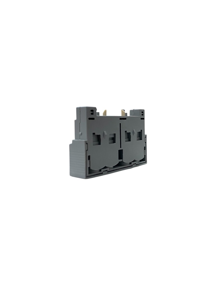 BLOQUE DE CONTACTO AUXILIAR 1NO+1NC MONTAJE FRONTAL GUARDAMOTOR FRAME 25