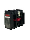 BLOQUE DE CONTACTO AUXILIAR 3NA+1NC MONTAJE FRONTAL PARA CONTACTOR